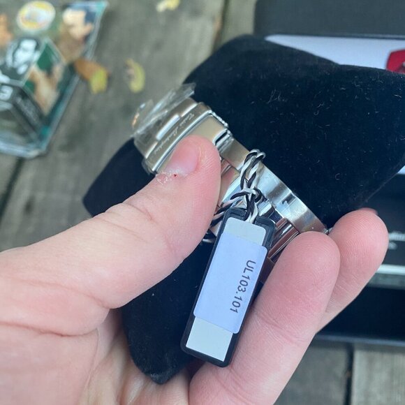 NEW Tonino Lamborghini Men's Chronograph Diamond Bezel Stainless Steel Watch - Picture 11 of 16